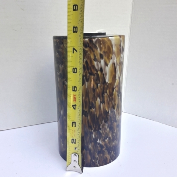 Light Globe Pendant Hand Blown Glass Animal Print - Picture 10 of 16